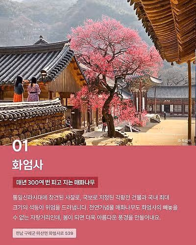 CNN이 선정한 한국의 아름다운 사찰 10곳