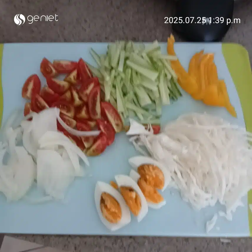 나만의 다이어트 레시피-야채와 두부, 견과류를 활용한 샐러드