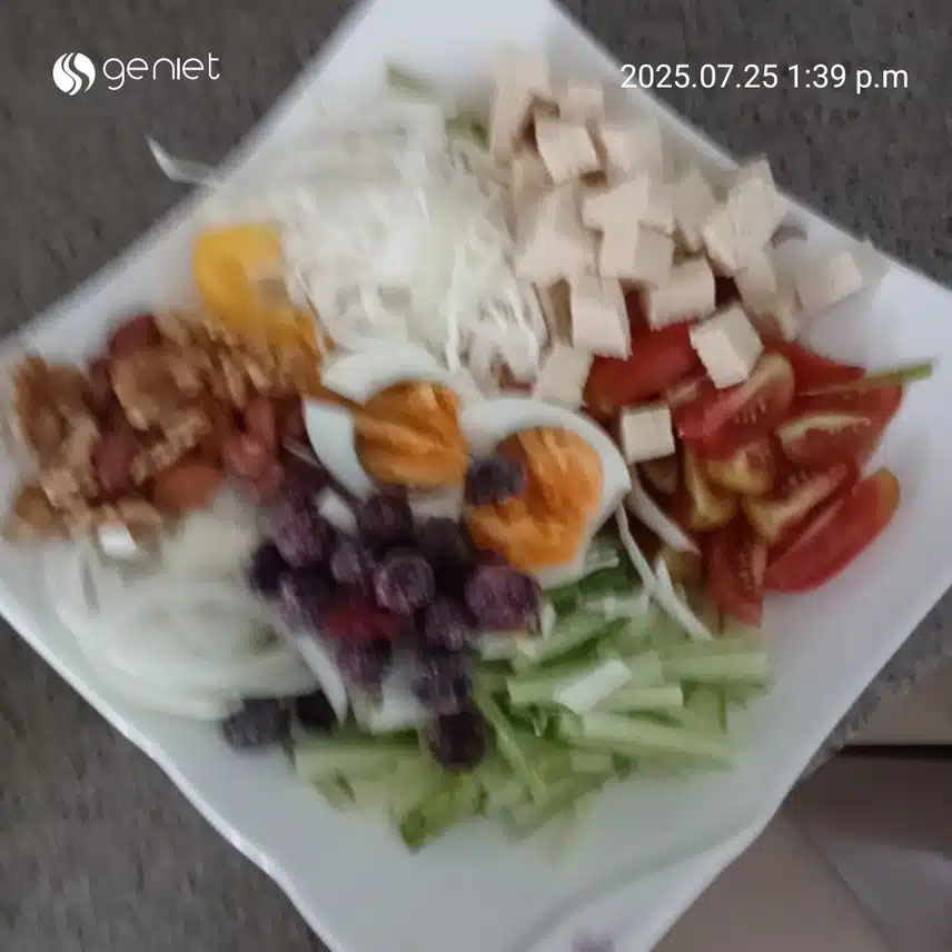 나만의 다이어트 레시피-야채와 두부, 견과류를 활용한 샐러드