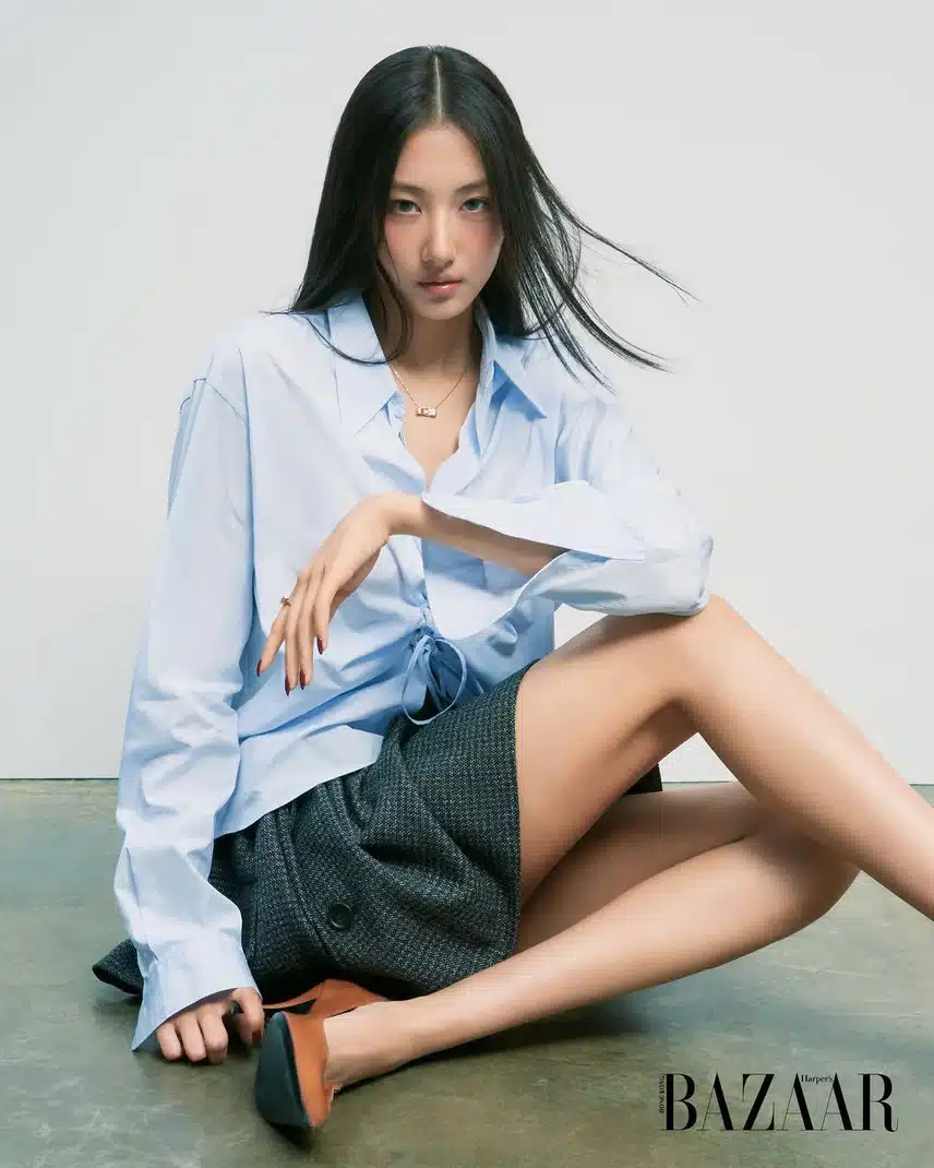 Model-like Miao Ga-won Harper's Bazaar Hong Kong pictorial