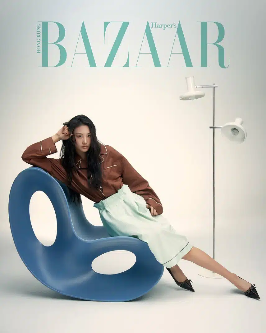 Model-like Miao Ga-won Harper's Bazaar Hong Kong pictorial