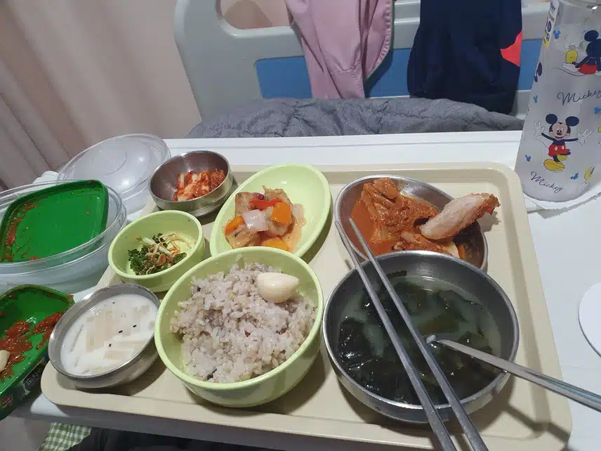 한방병원에서의 식단조절 목디스크 제발해서 검사중 허리디스크까지 ㅠ