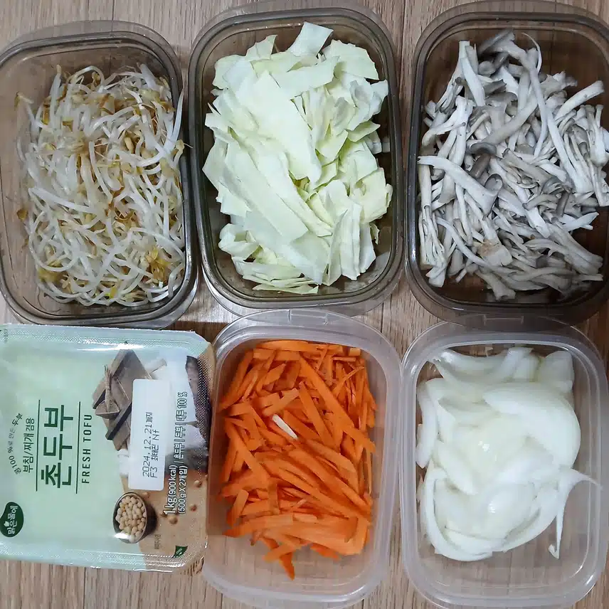 [다이어트 레시피] 두부야채비빔밥