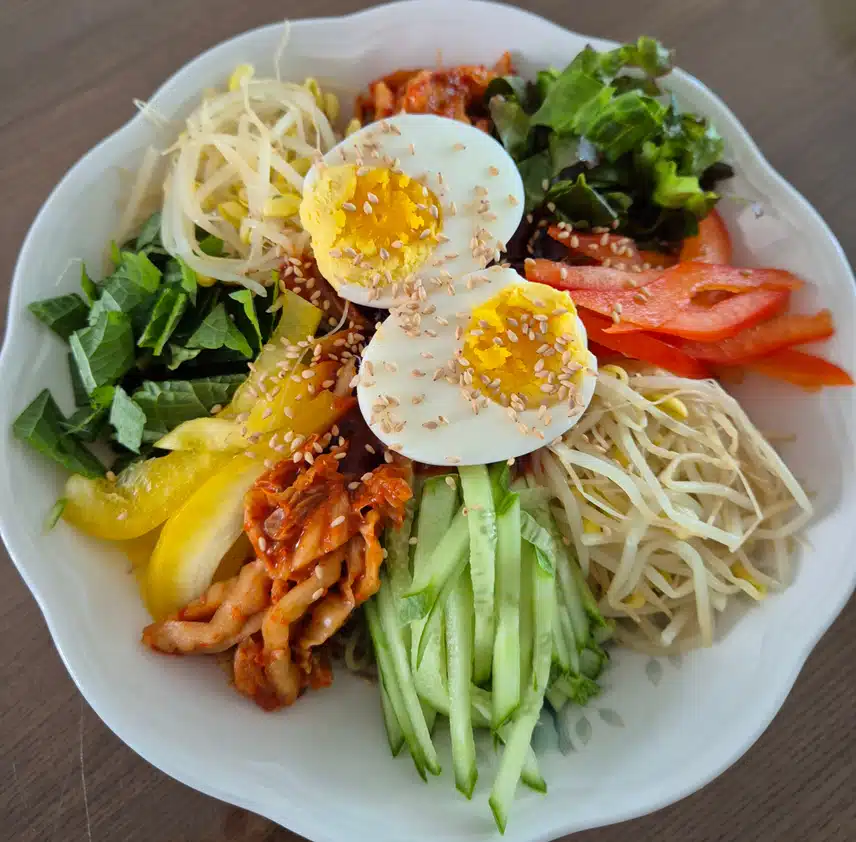 5색 국수 비빔면~🍜 