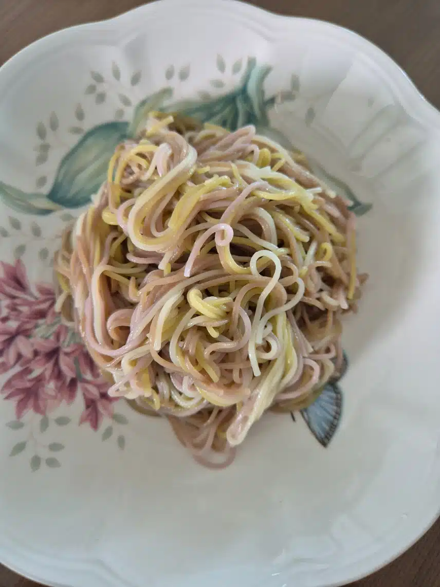 5색 국수 비빔면~🍜 