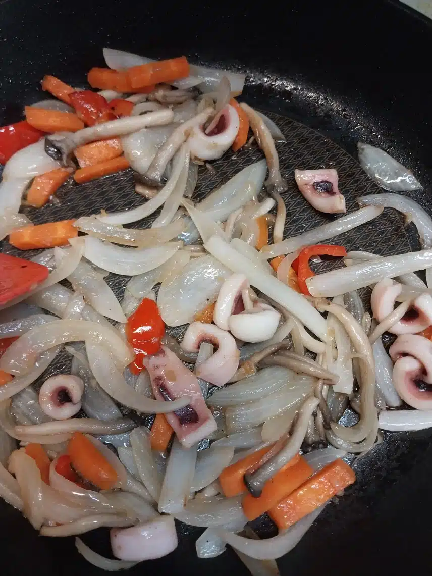 나만의 다이어트음식)몸에 좋은 메밀잔치국수 만들었어요