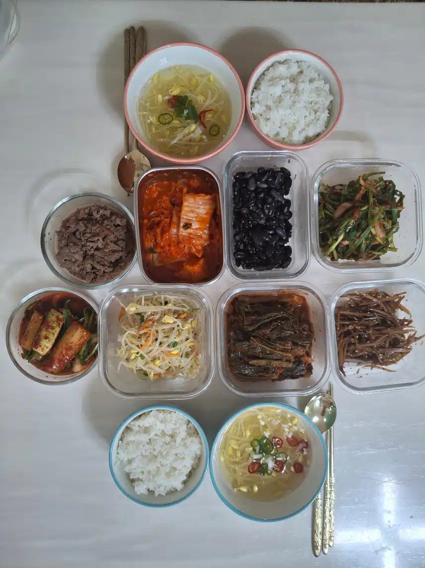 아침식단