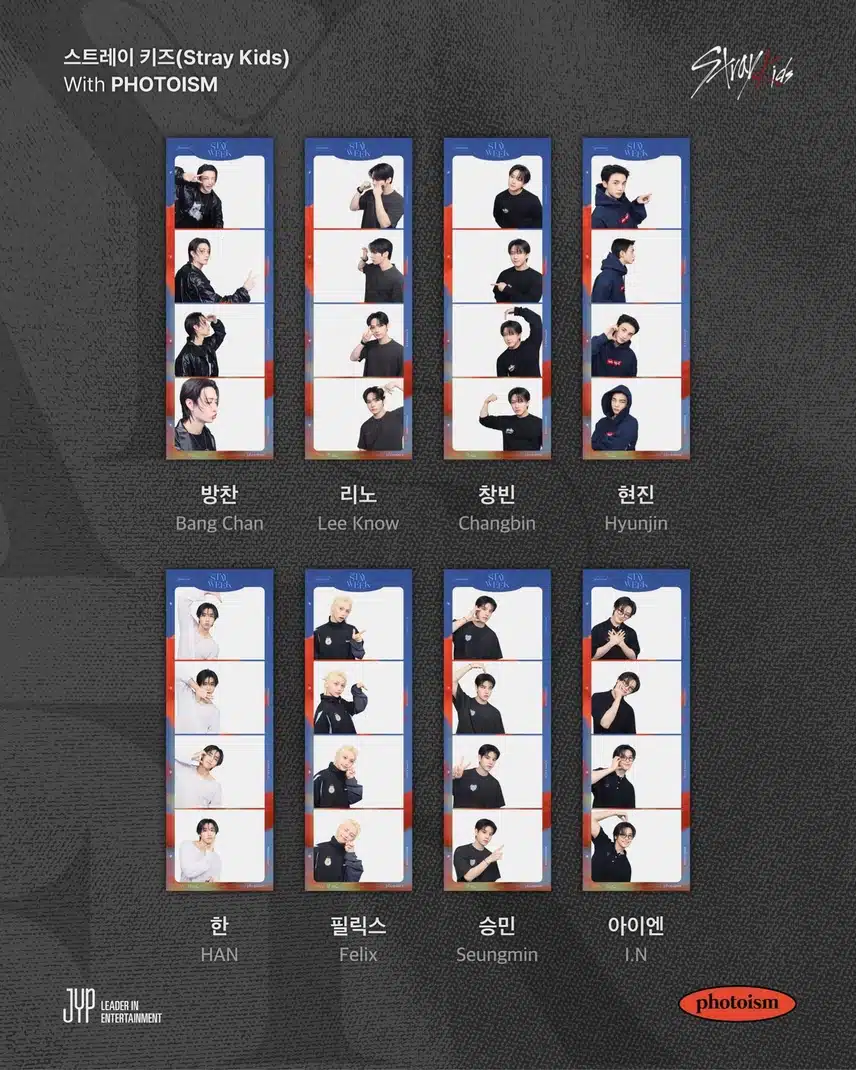 Stray Kids Photoism Frame Open