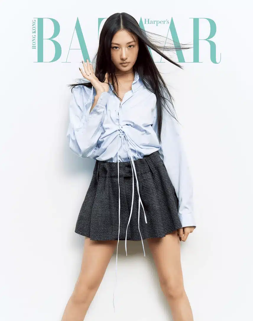 Hong Kong also colored with charm, Miao Jiayuan Prada pictorial