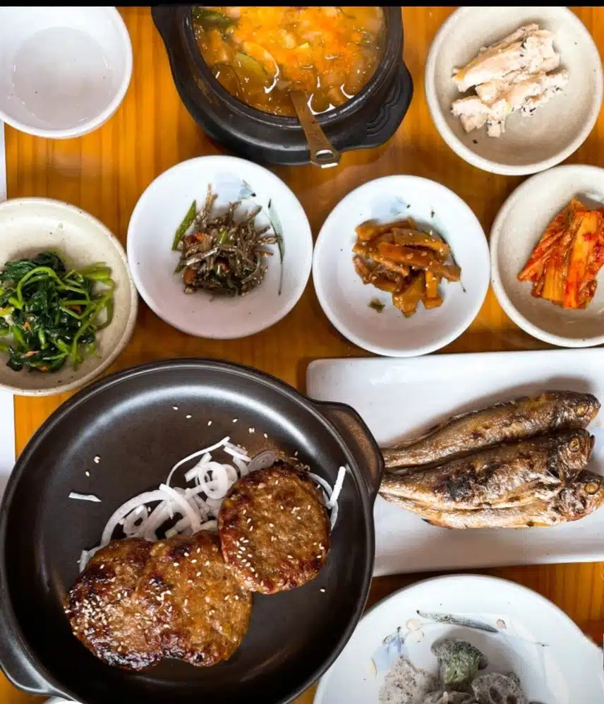 떡갈비 한 상으로 