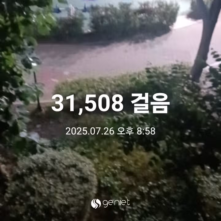 삼만보 걷기 