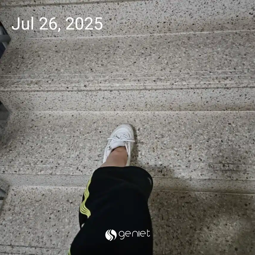 하체 근력 계단오르기로 🏃