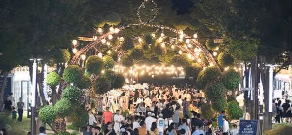 🎈울산 태화강국가정원, ‘스토리 야시장’ 성황.세계유산 등재 축제 열기 가득