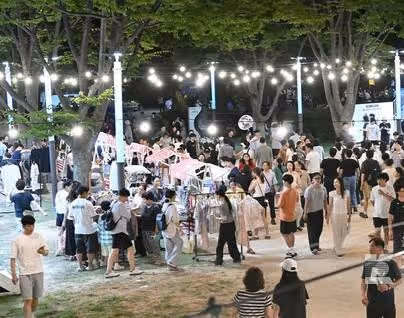 🎈울산 태화강국가정원, ‘스토리 야시장’ 성황.세계유산 등재 축제 열기 가득