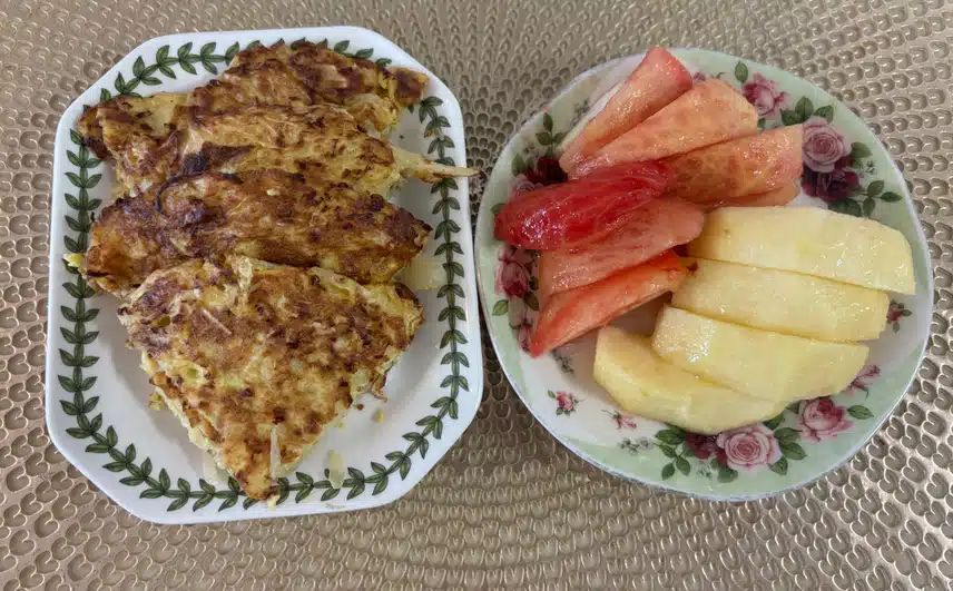 아침식단🍅🥬🍎