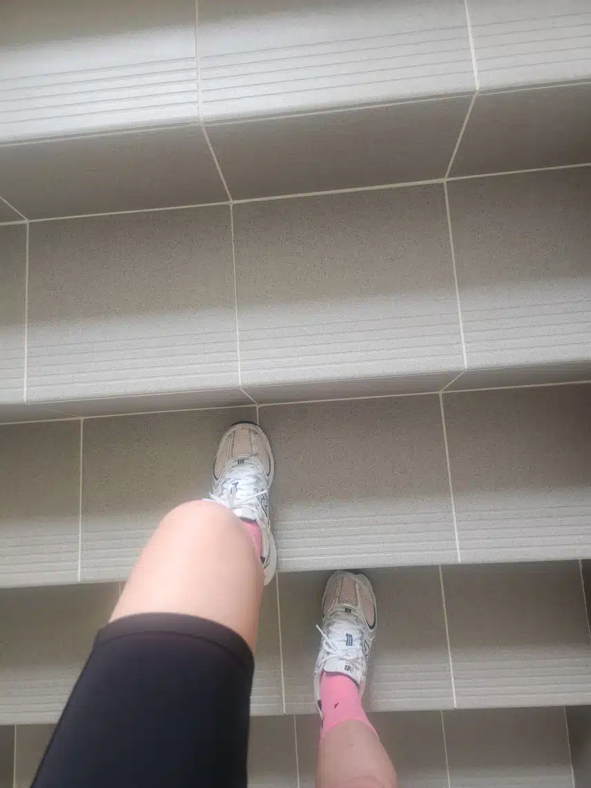 하체 강화 계단 오르기로🏃‍♀️