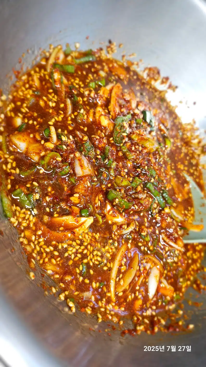 깻잎양념찜(280장)