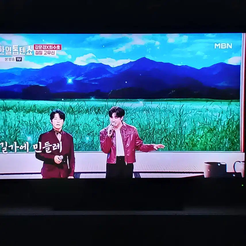 강문경과 최수호의 무대 안어울릴듯 어울리네요