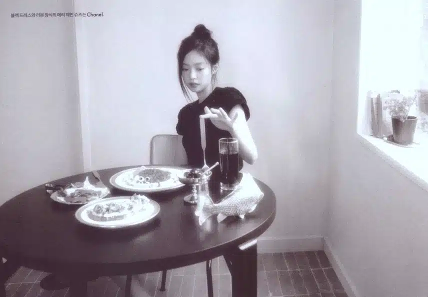 😍Scansione fotografica di Jennie Elle Korea Chanel
