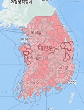 전국 폭염 속에도 굳건한 태백시