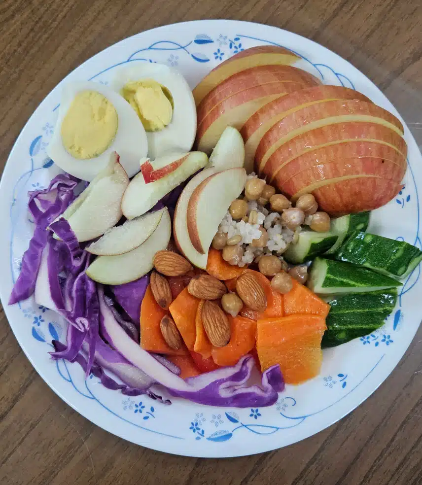 아침 식단 