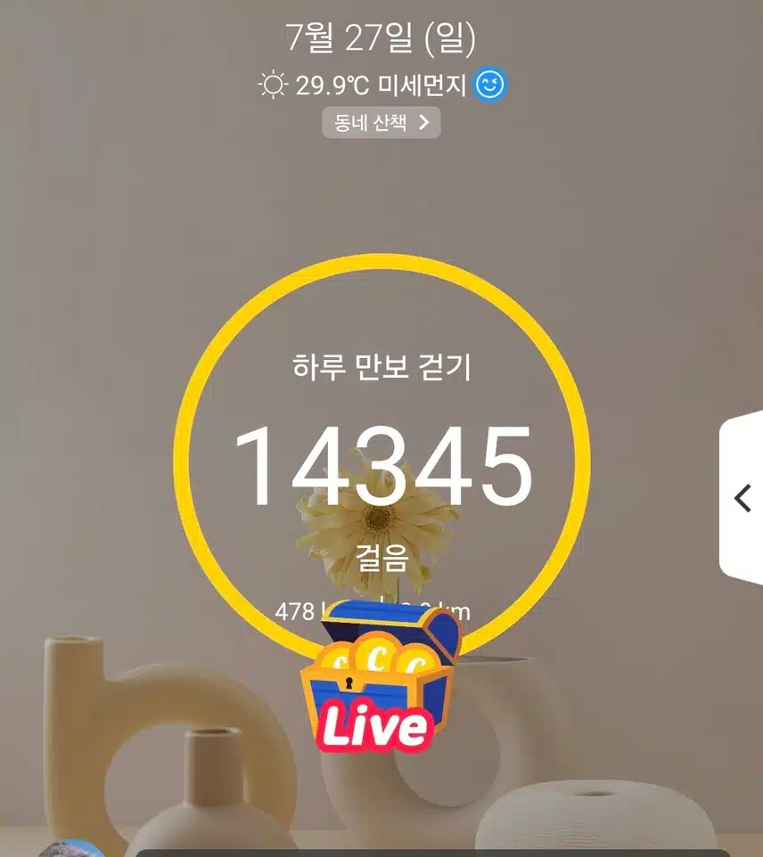 1만보 걷기 운동