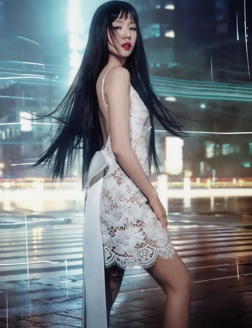 Campagna AI 2025 Autoritratto di Blackpink Jisoo