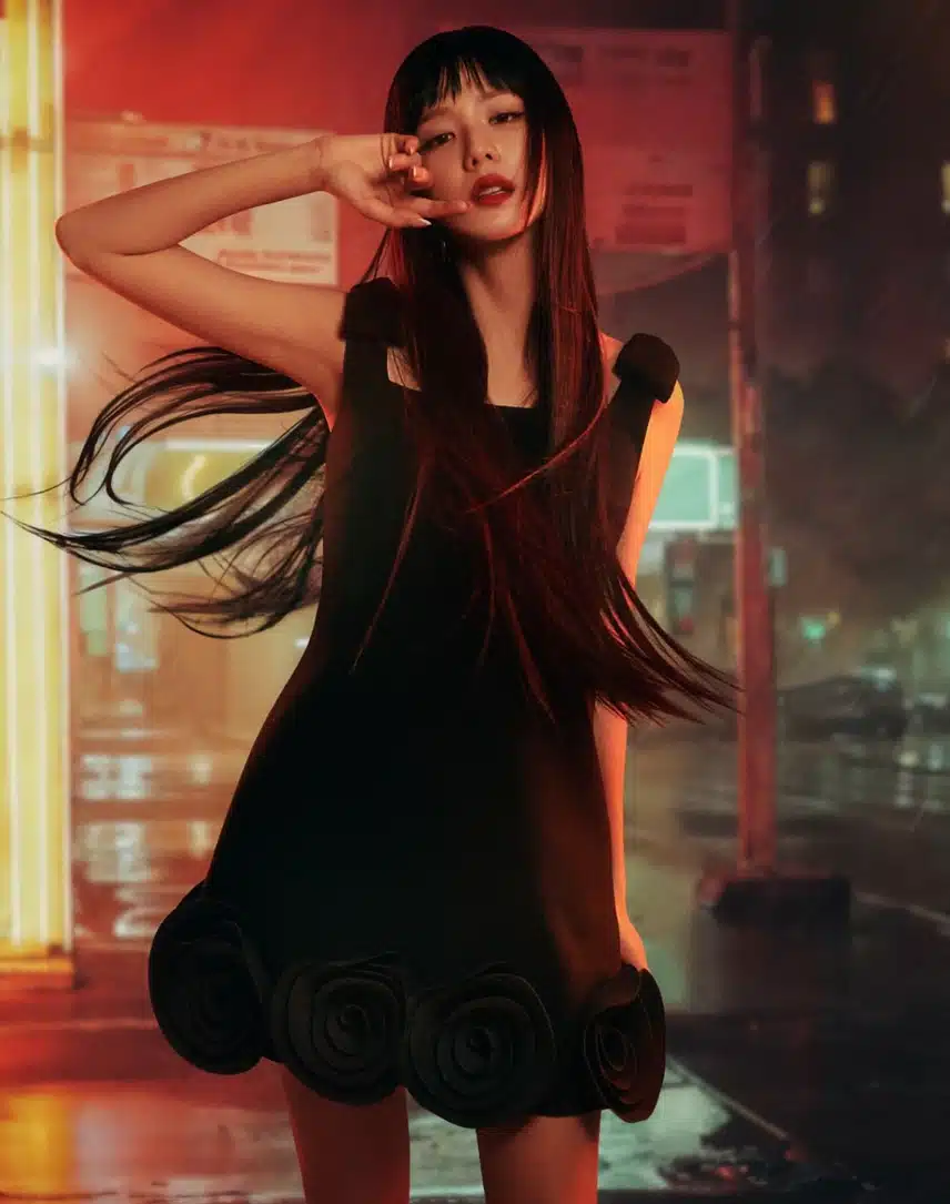 Campagna AI 2025 Autoritratto di Blackpink Jisoo