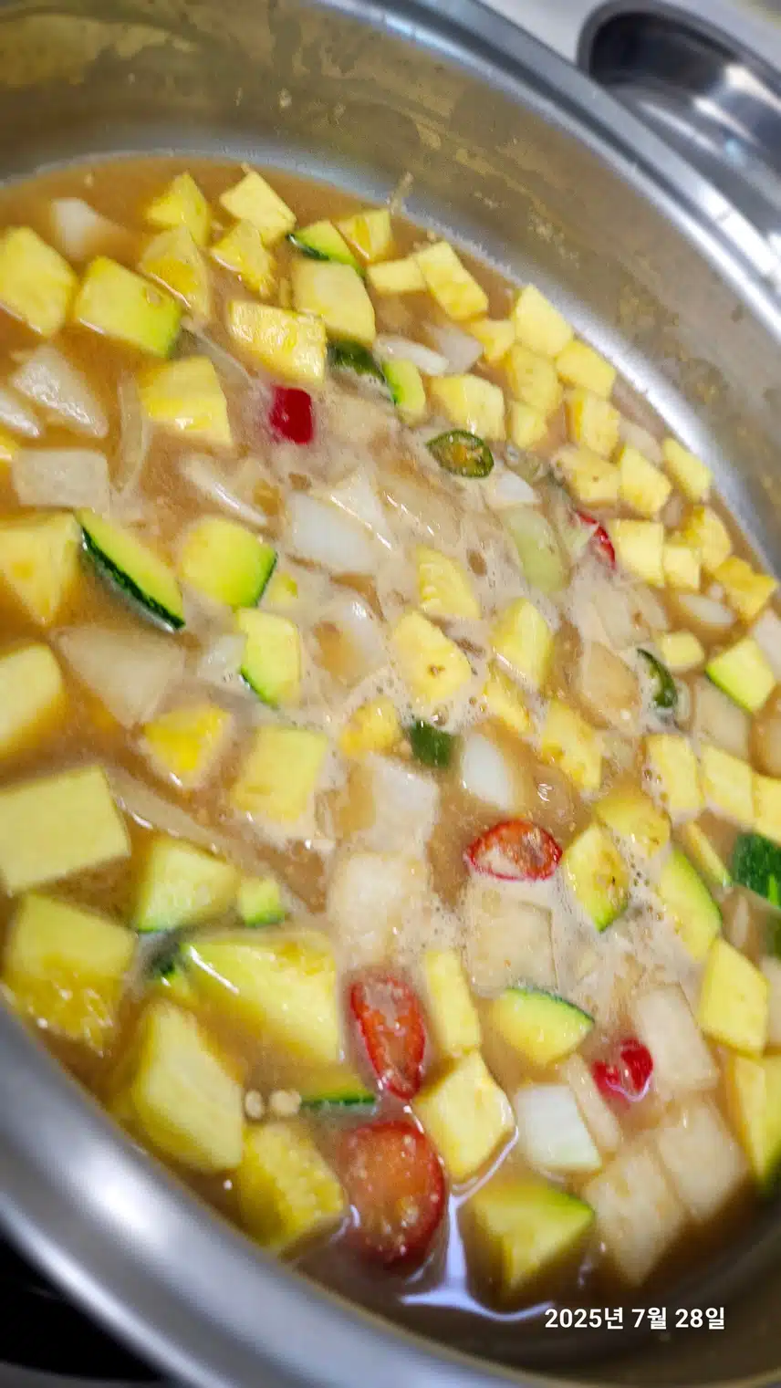월요일-된장찌개