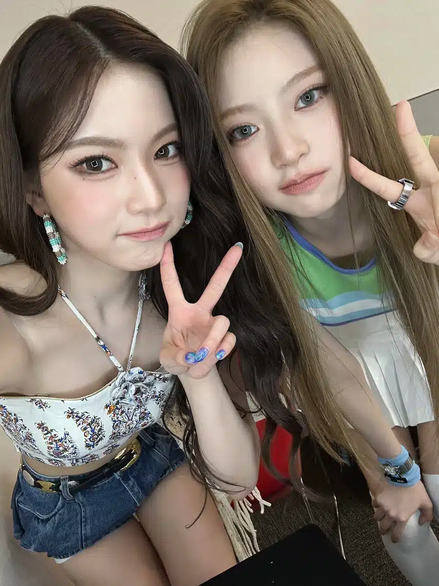자매같이 닮은 거같은 스테이씨 아이사& 키키 하음 