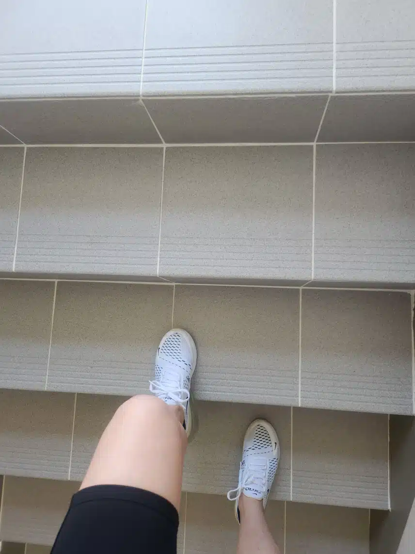 하체 근력 계단오르기로🏃‍♀️