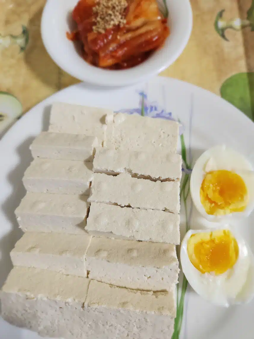 점심 두부