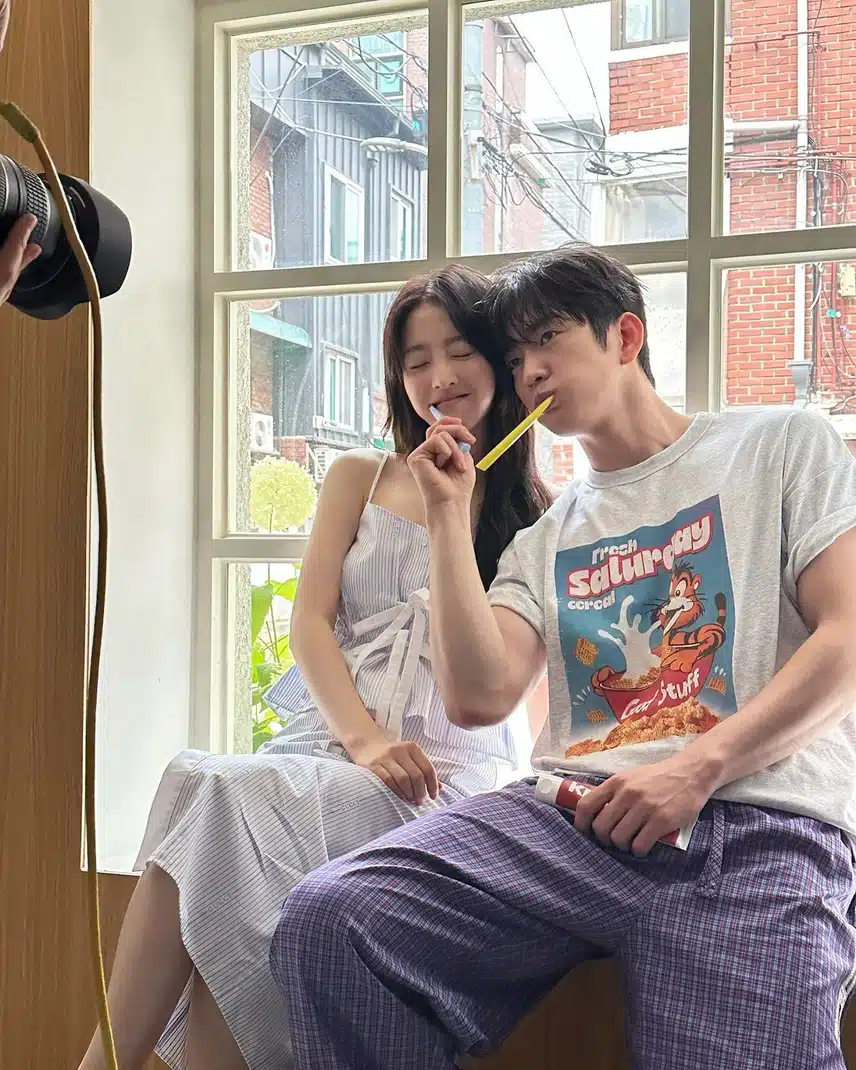 비하인드부터 설레는 박진영X박보영 엘르 화보 