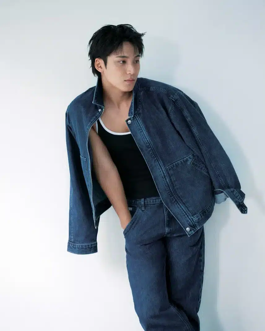 Diciassette foto illustrate del numero di settembre di Mingyu Elle Giappone