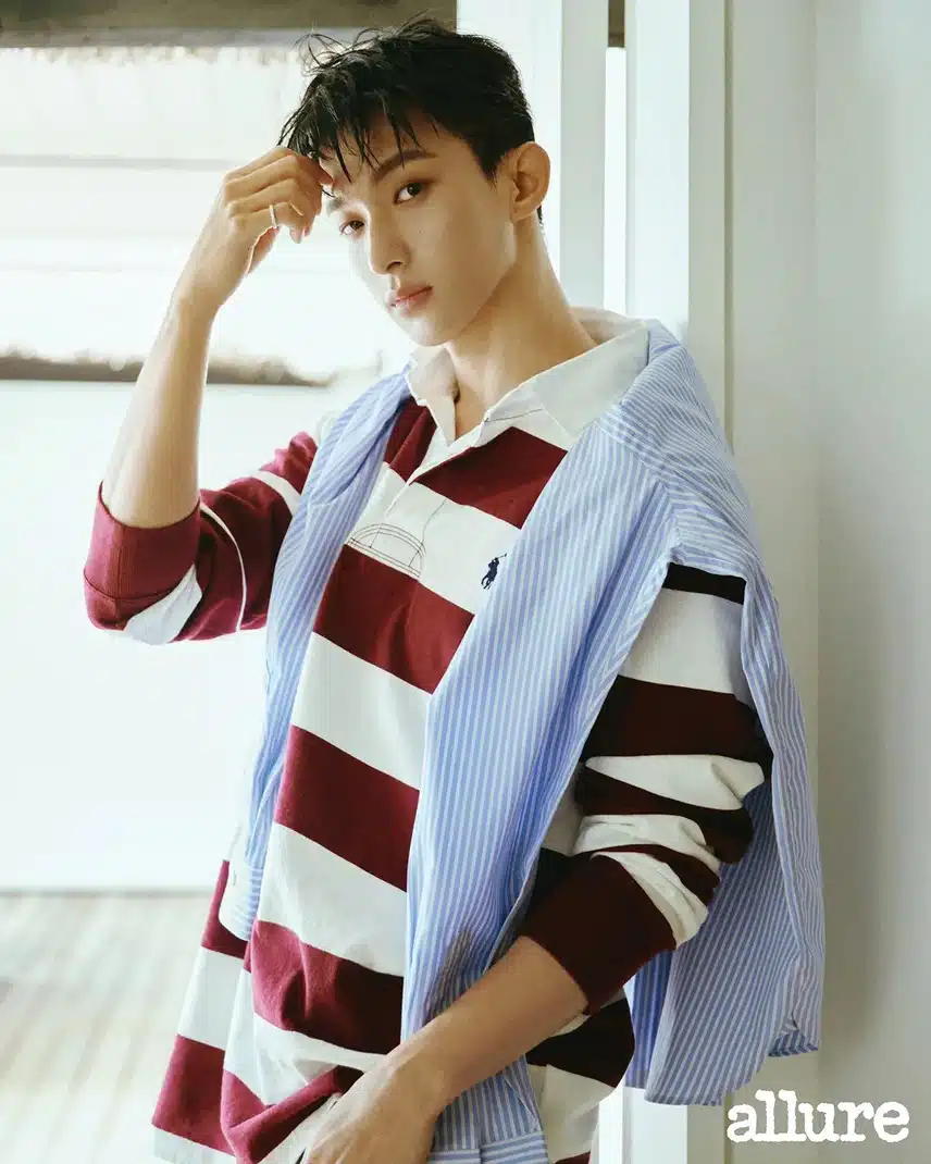 Seventeen Dokyeom, servizio fotografico del numero di agosto di Allure Korea