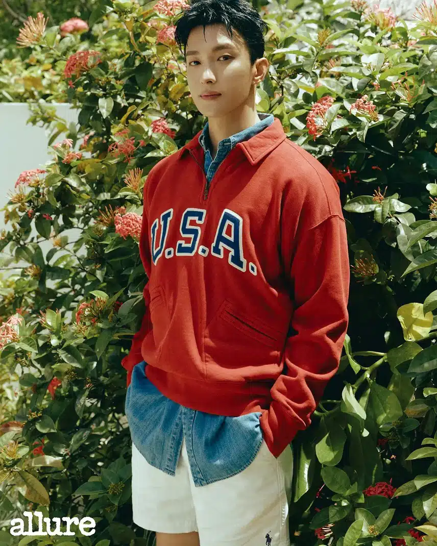 Seventeen Dokyeom, servizio fotografico del numero di agosto di Allure Korea