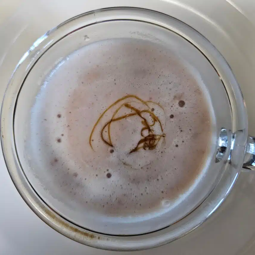 딸기랑  우유 스무디 🍓 🥛 