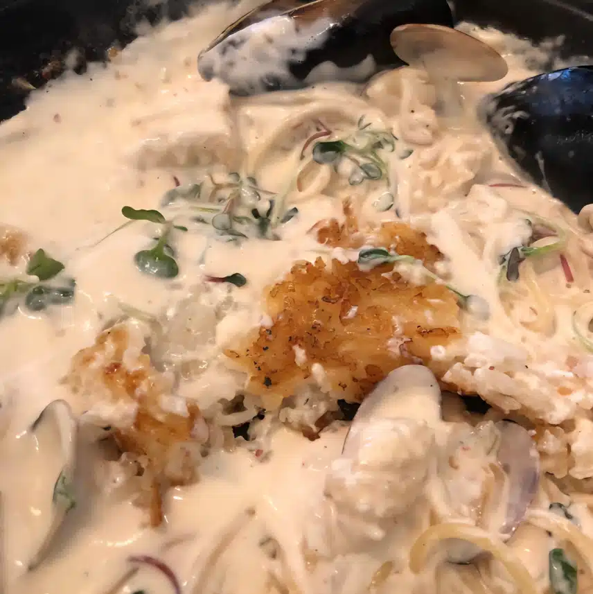 누룽지 크림 파스타🍝 