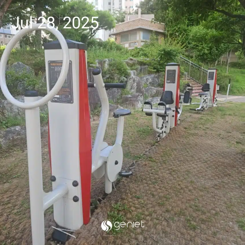 기구로 근력운동과 하체근육 강화 🏋