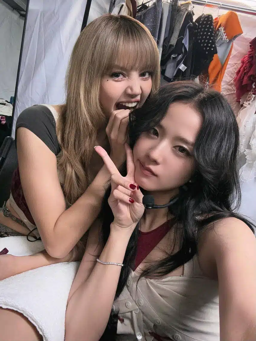 Blackpink Jisoo su Instagram nel backstage del concerto!
