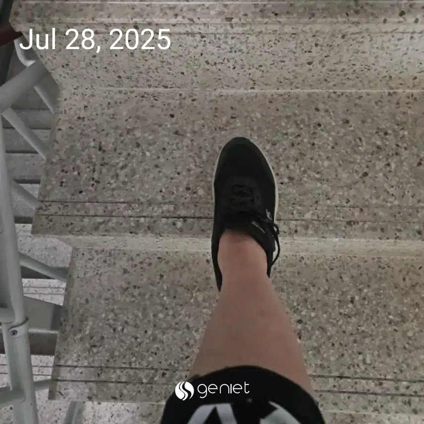 하체 근력 계단오르기로 🏃