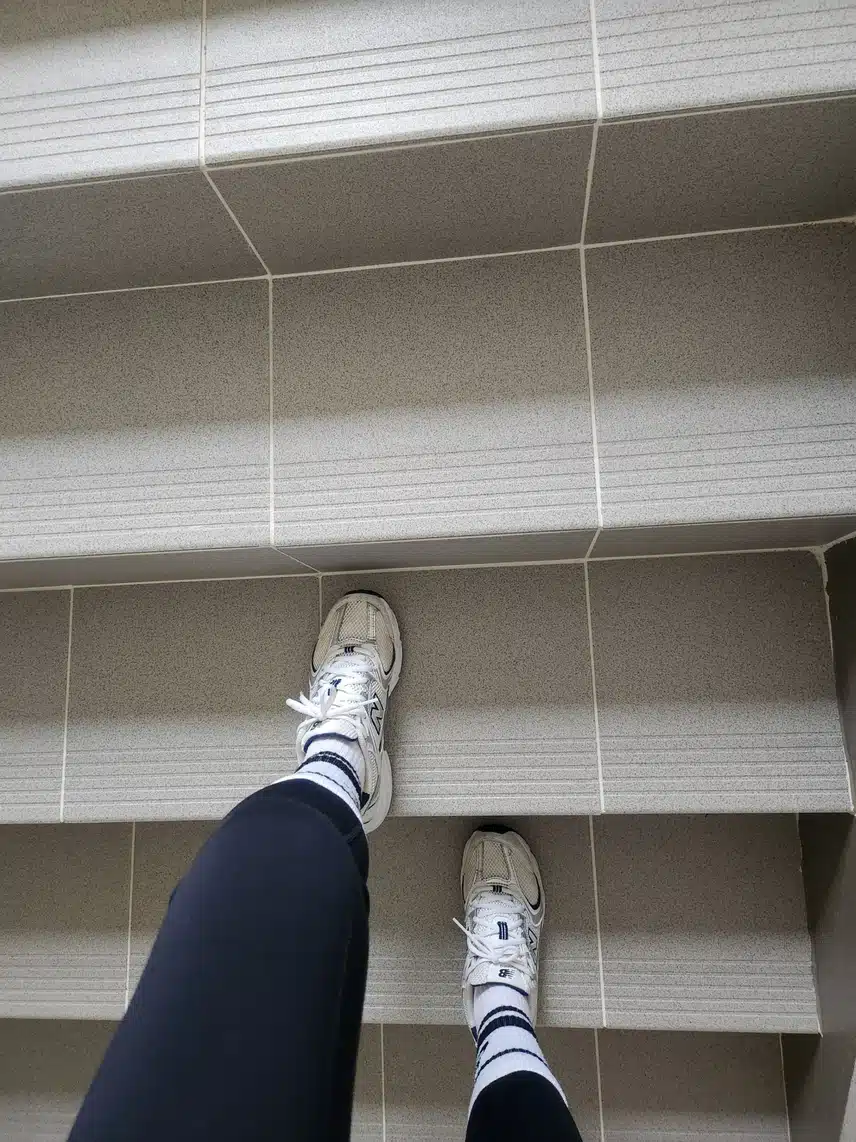 하체 강화 계단오르기로🏃‍♀️