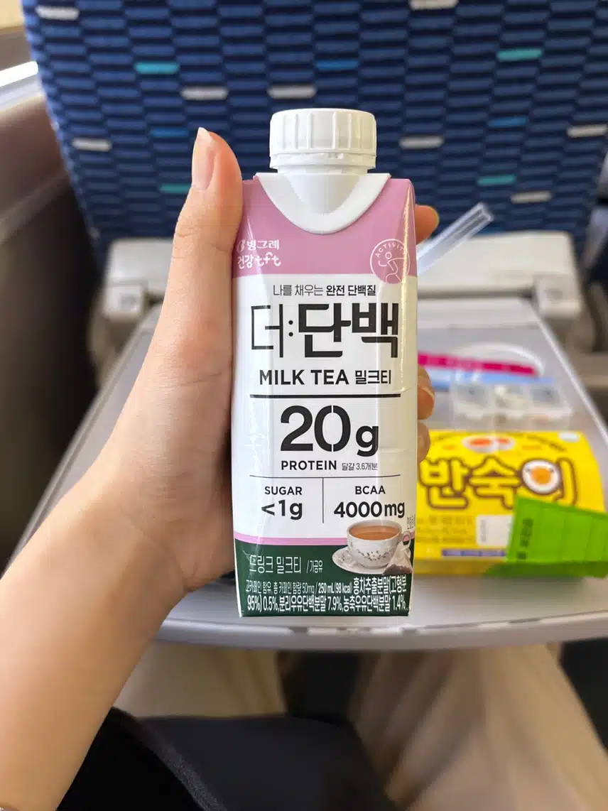 다이어트 간식 더단백 밀크티 추천