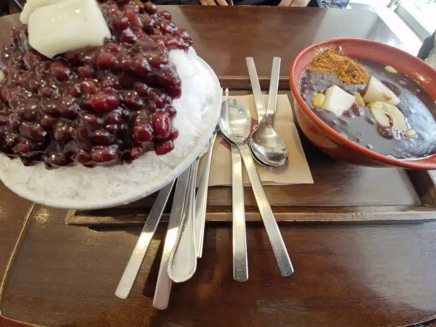더운날은 팥빙수 먹어야죠..^^