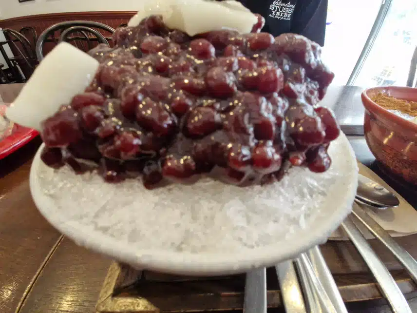 더운날은 팥빙수 먹어야죠..^^