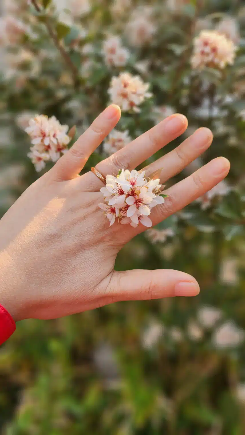 꽃반지 끼고~~~🌸