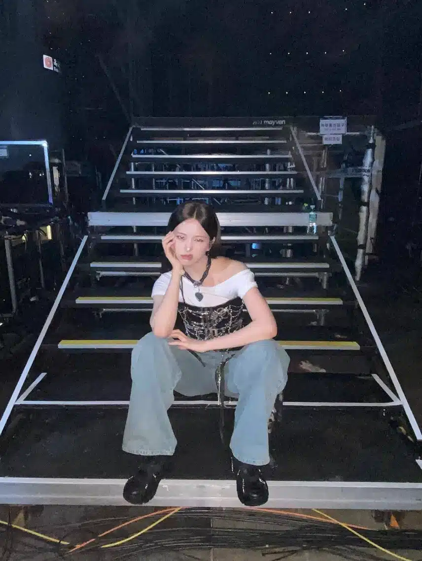 安宥真在 Instagram 上发布了她从公主到硬狗的转变！