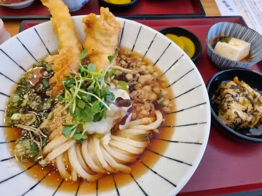 새우 붓카케 우동🍜