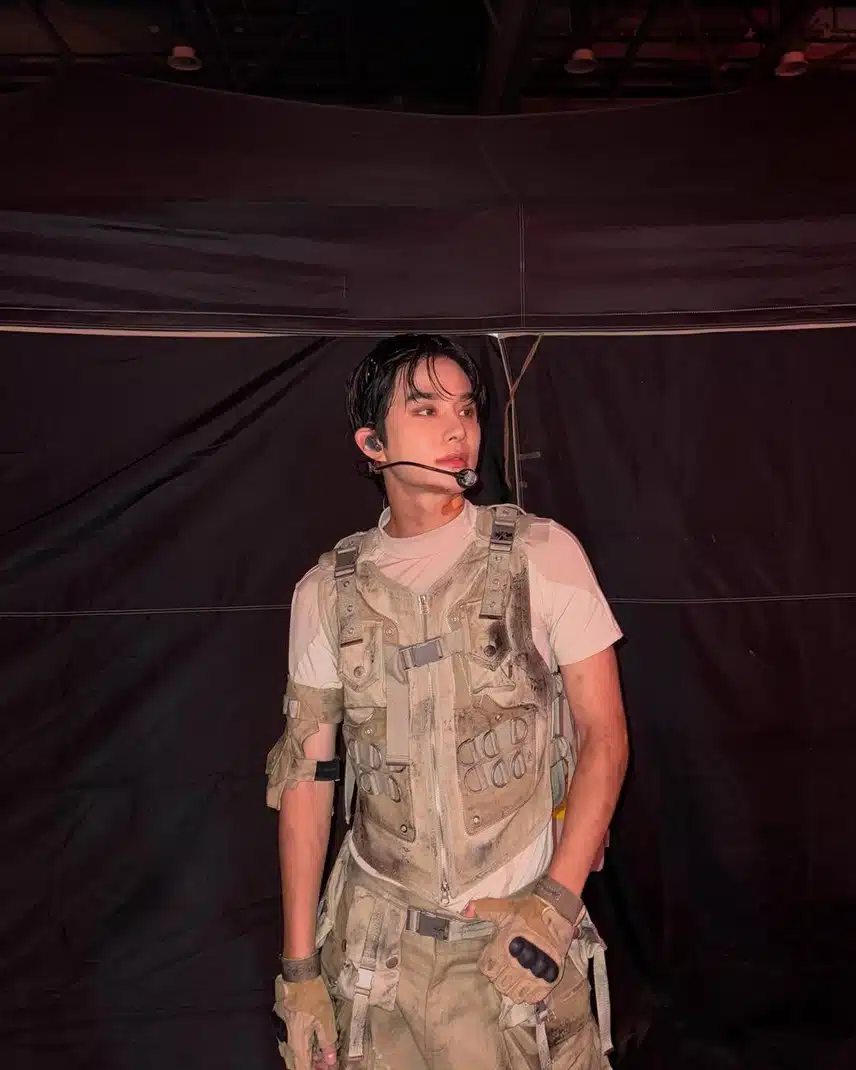 NCT Jungwoo 在歌谣大战期间发布的 Instagram 帖子，因长得帅而获得了良好的反响