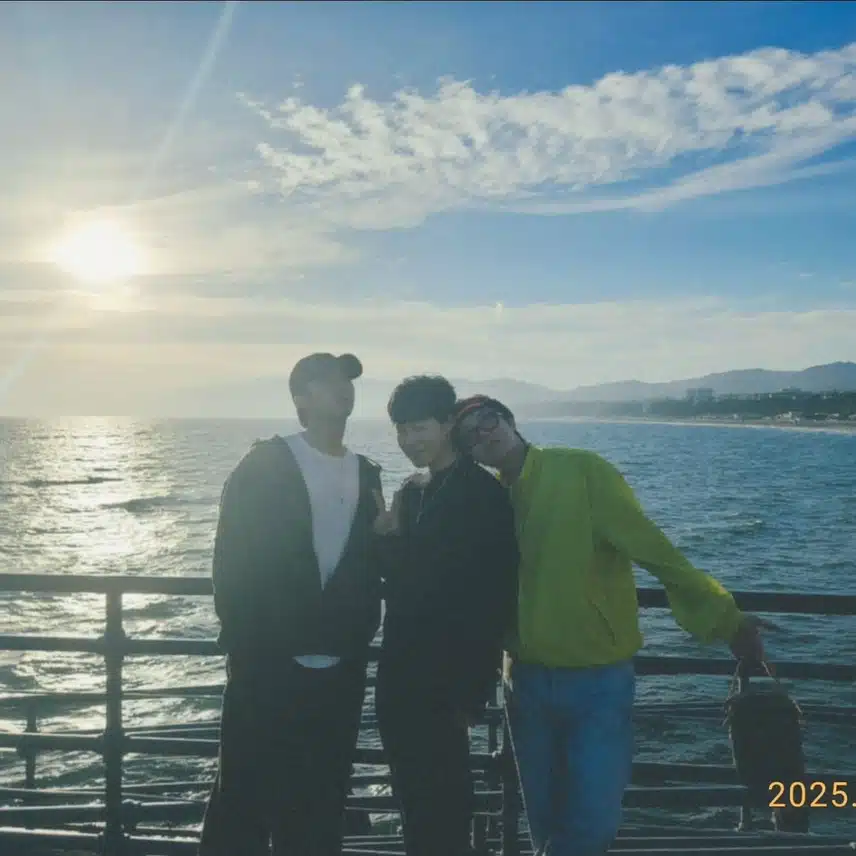 지민 인스타 업뎃 (with 남준, 호비)